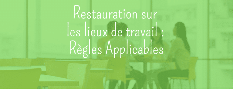 restauration sur les lieux de travail