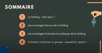 Webinaire Holding & Trésorerie