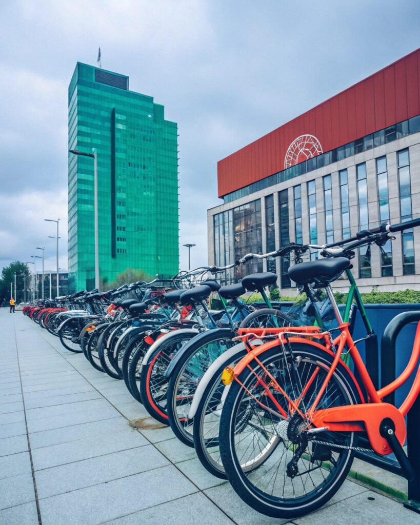 flotte de vélos en entreprise