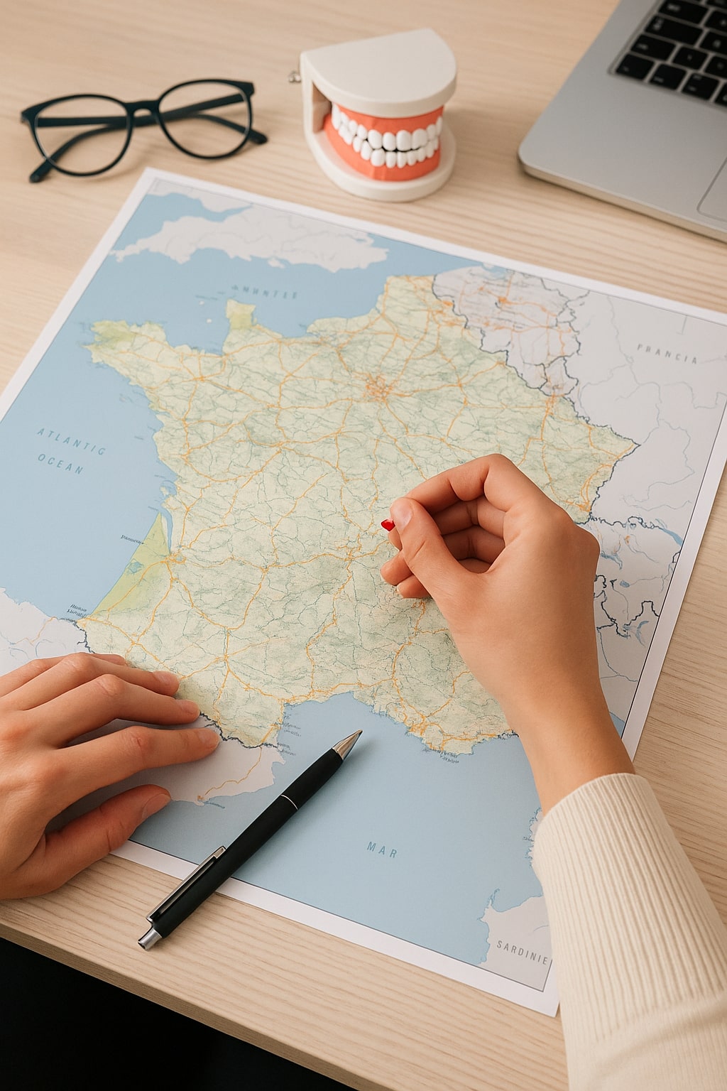 zones installation chirurgien-dentiste France 2025
