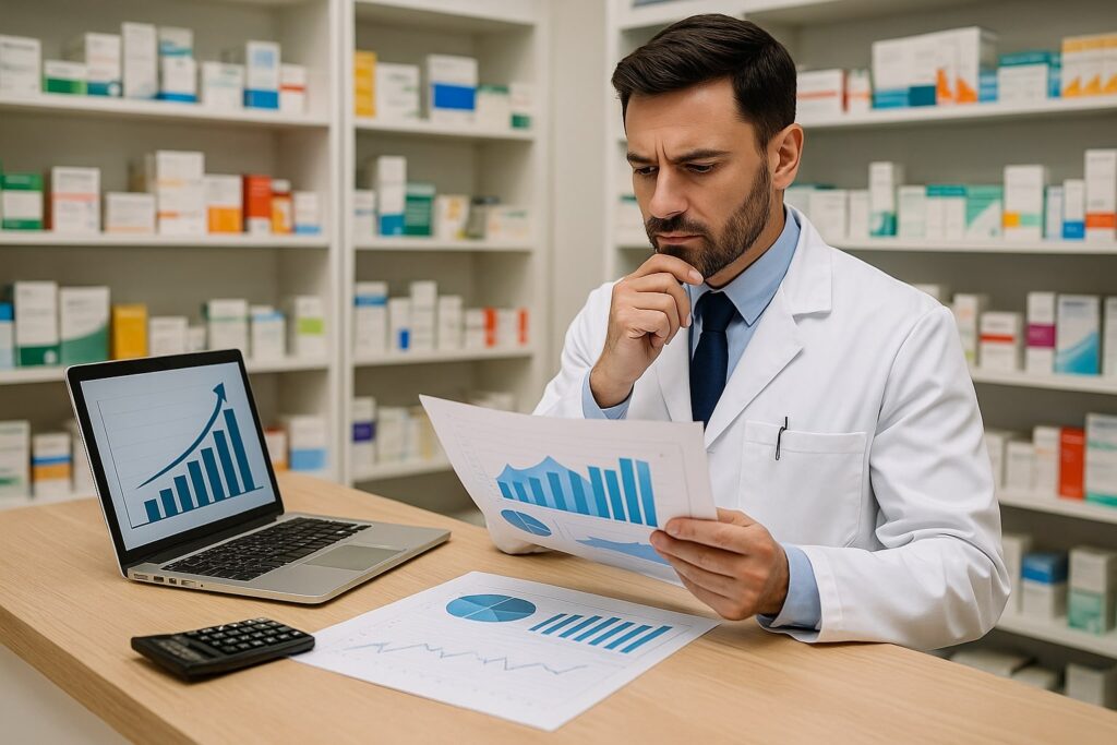 rentabilité officines pharmacies