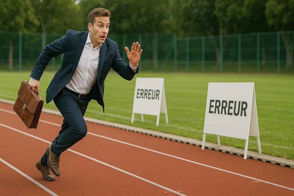 le parcours et les erreurs des entrepreneurs
