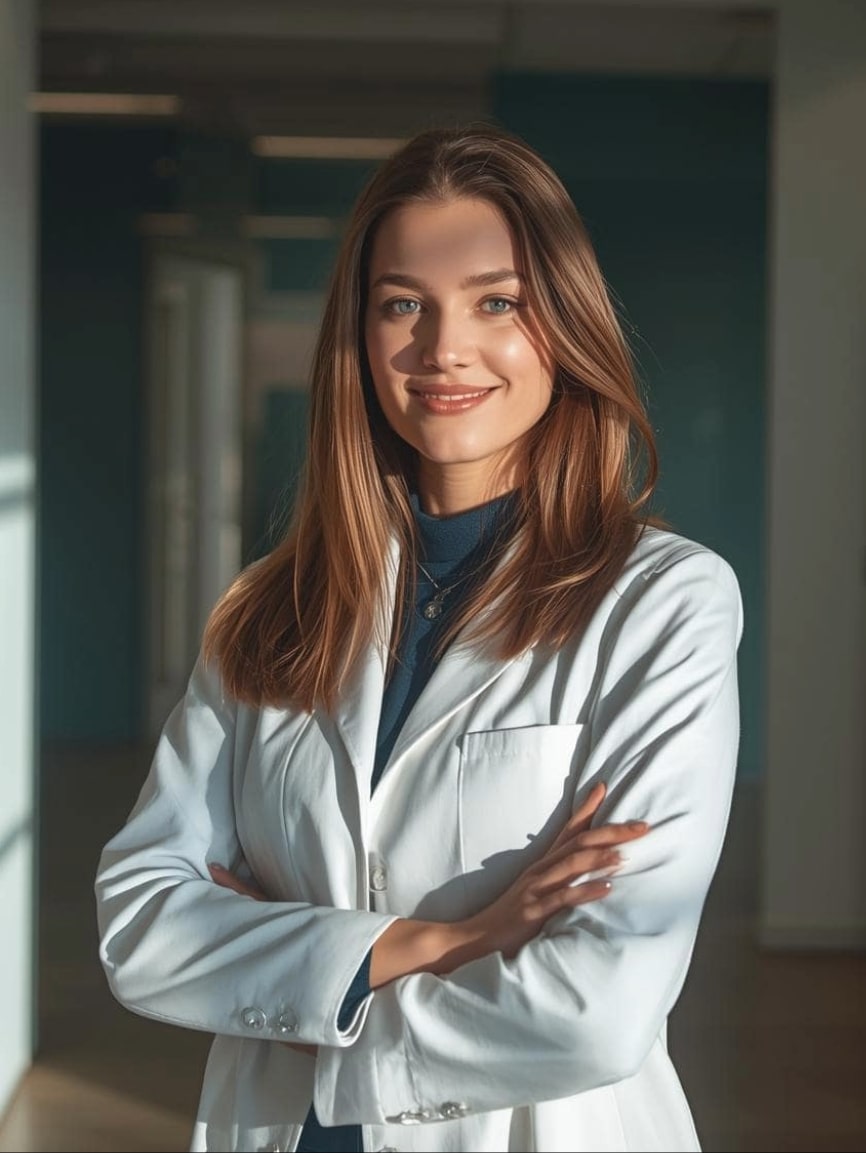 Jeune pharmacien prêt à s’installer, dans un cadre professionnel moderne