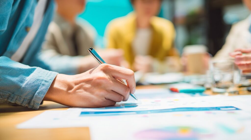 Expert-comptable formant une association à la bonne gestion des dons et reçus