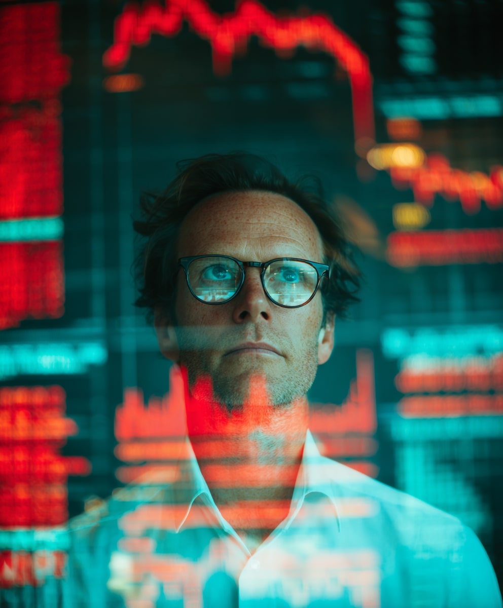 Tableau de bord numérique affichant les KPIs de performance financière d'un opticien.