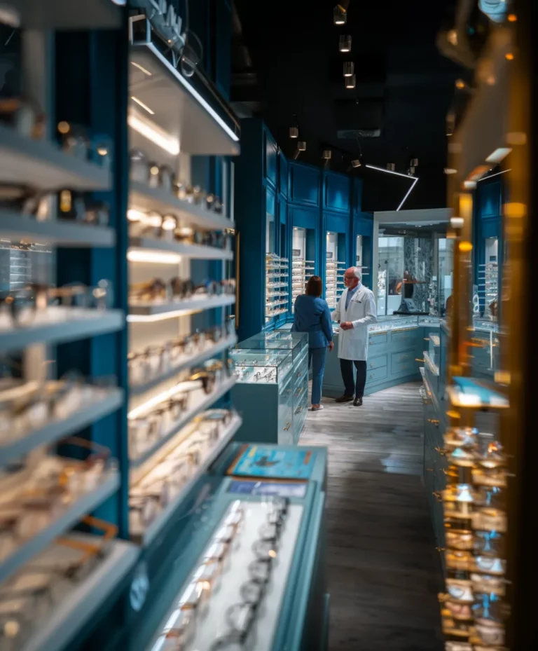 Opticien conseillant un patient face aux nouvelles règles de remboursement PLFSS 2026