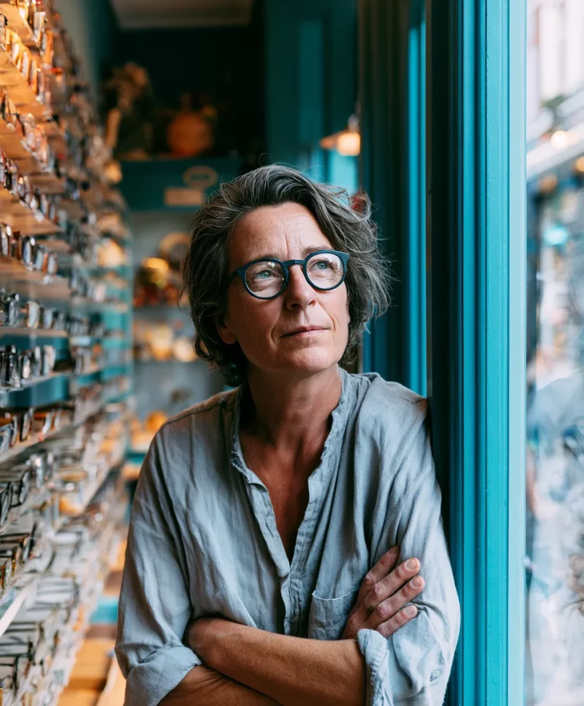 Opticien réfléchissant à la diversification de son magasin vers l'audioprothèse et la basse vision