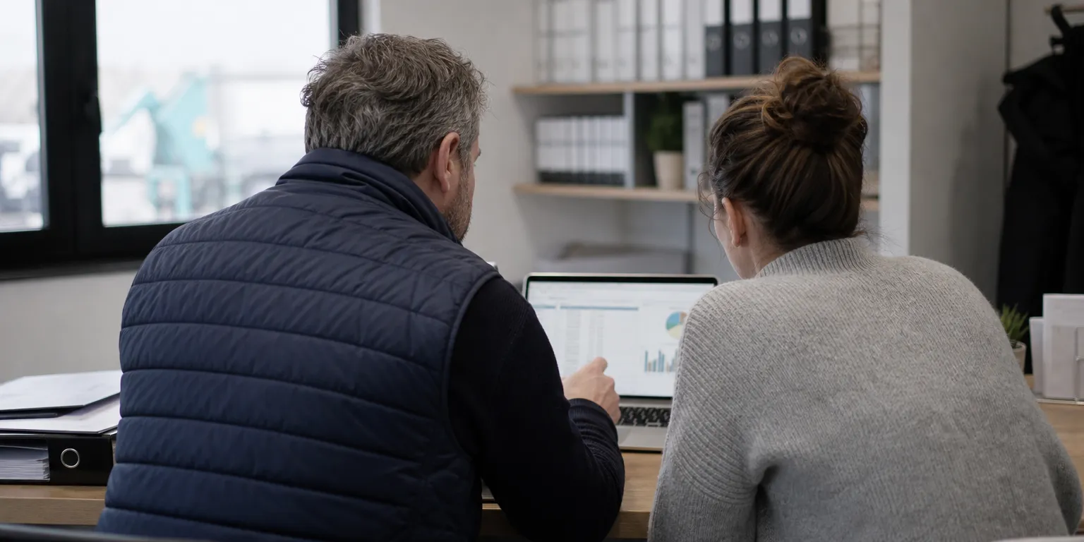 Dirigeant de PME comparant les aides apprenti 2026 avant embauche