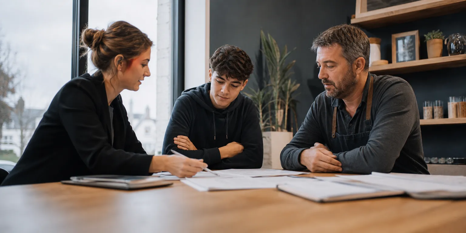 Réunion pour sécuriser le contrat d’apprentissage OPCO DSN septembre 2026