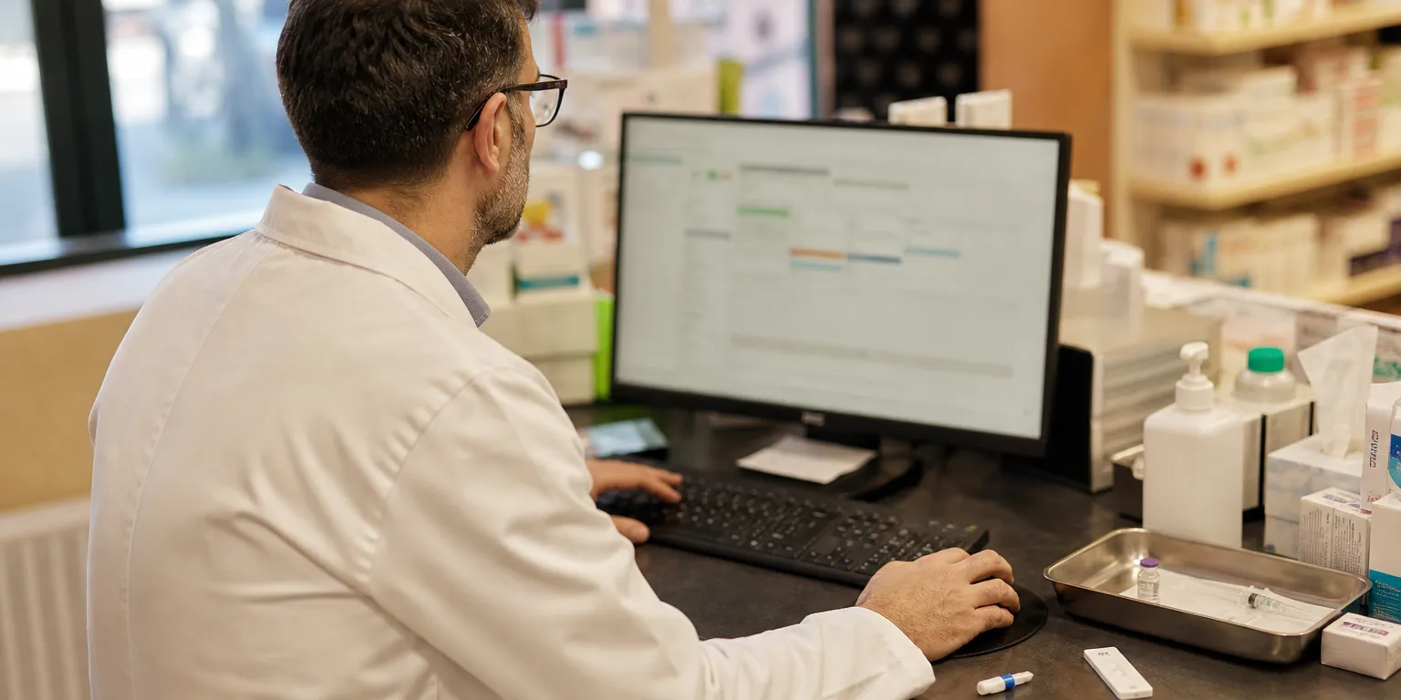 Contrôle des codes VGP RVA TRD PEE pour facturer les missions en pharmacie