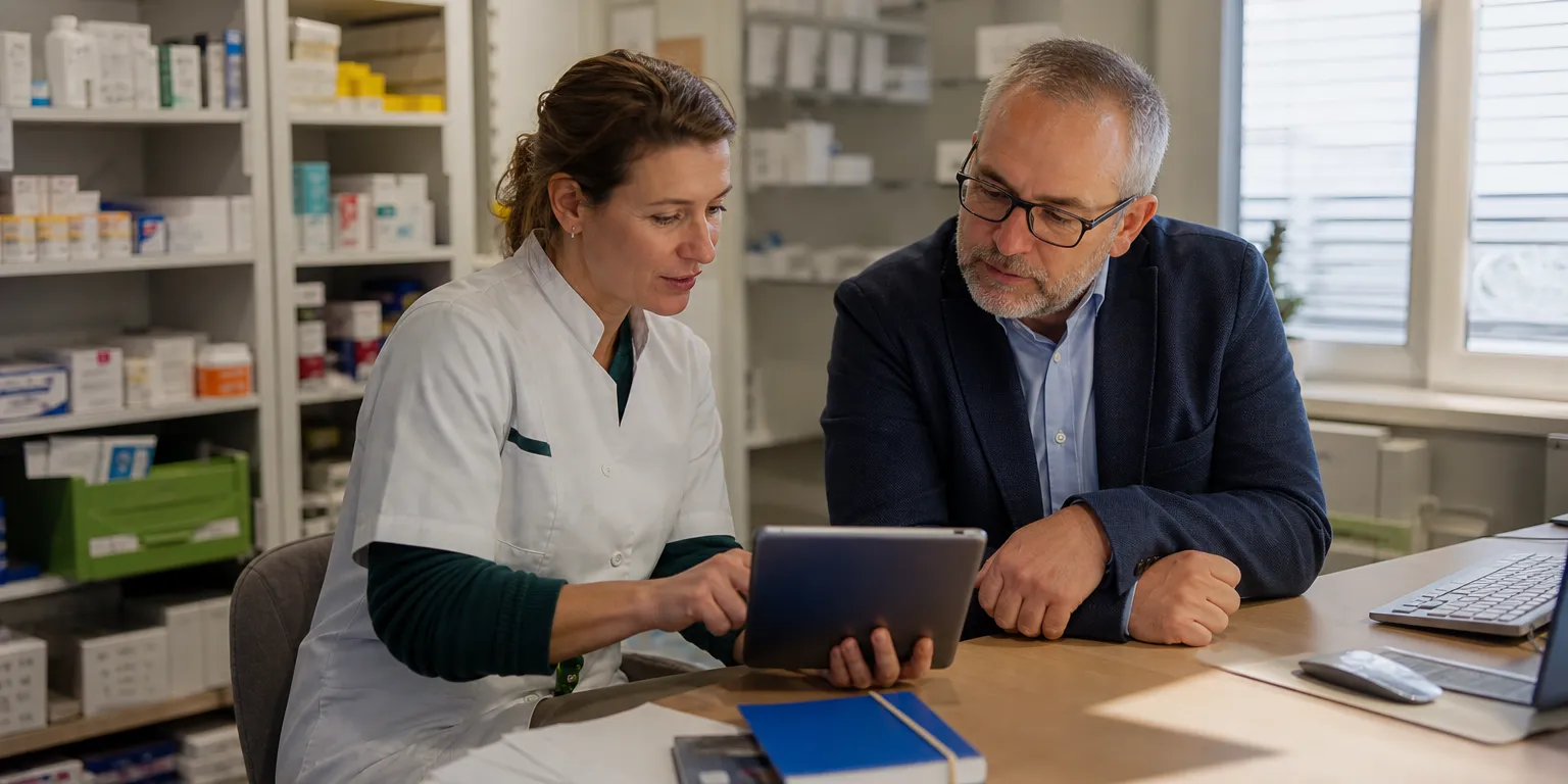 Pilotage de rentabilité des missions de santé en officine avec tableau de bord