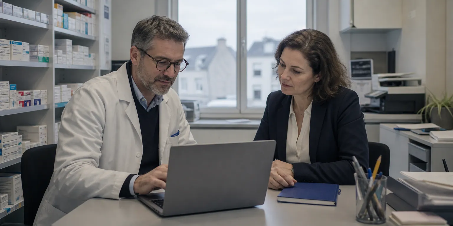 Simulation de l'impact en euros du prix paracétamol 2027 sur la marge d'une officine