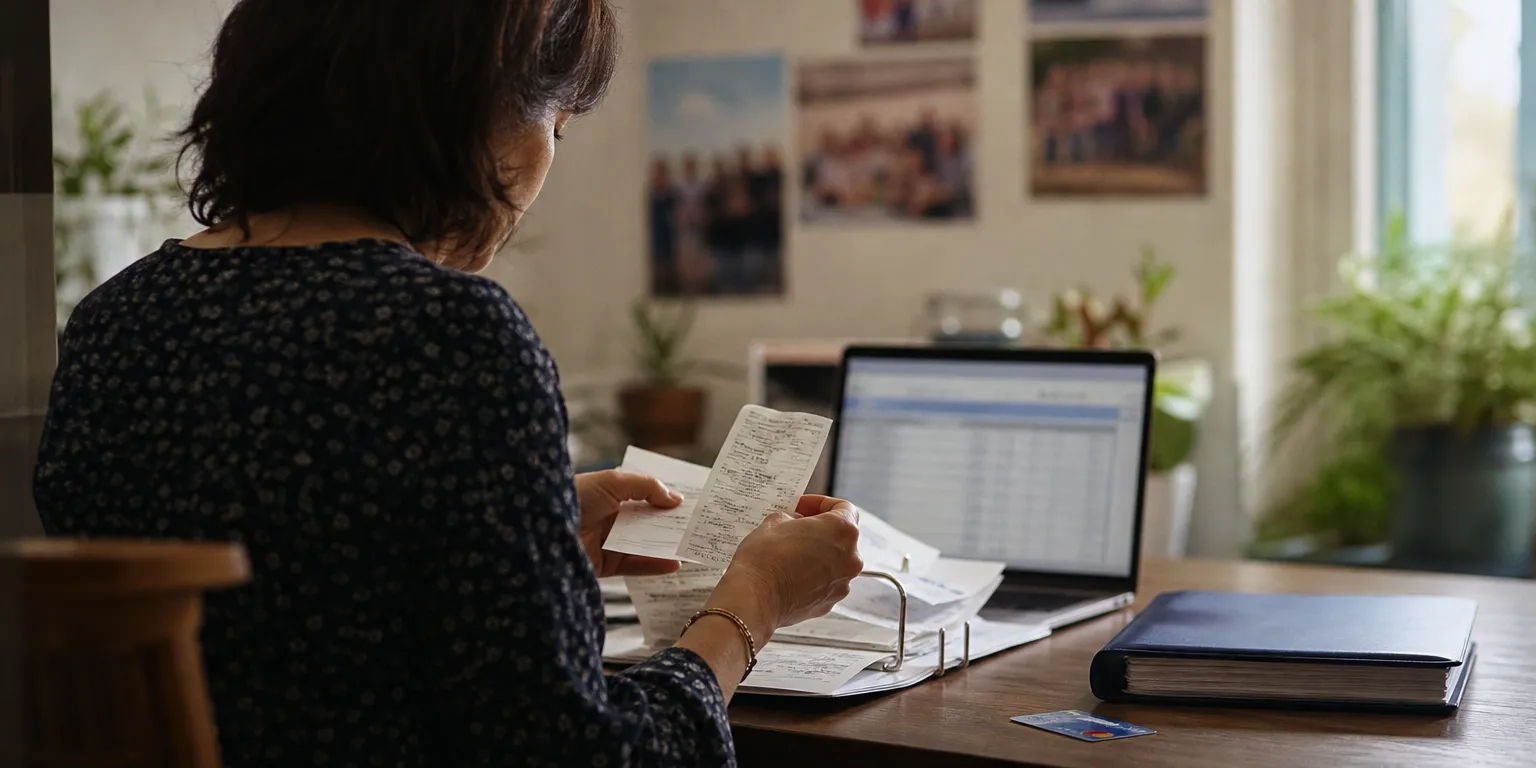 Trésorière tenant la comptabilité associative dès la création