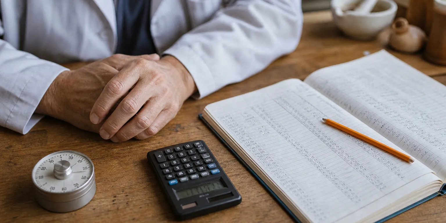 Minuteur, calculatrice et carnet de calcul : simulation de la rentabilité des missions de prévention en officine