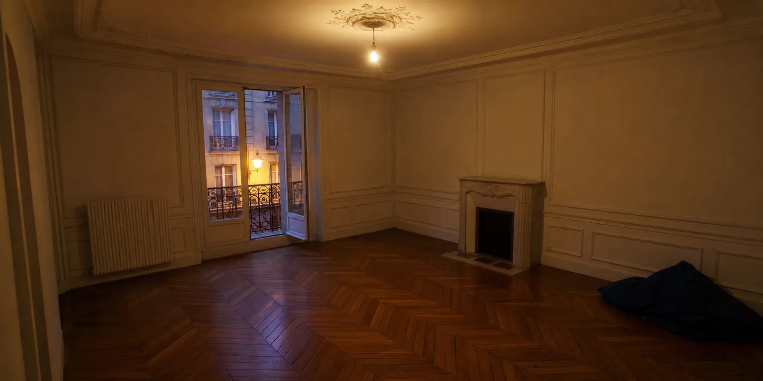 Appartement vide et non meublé en ville, concerné par la nouvelle taxe sur la vacance des locaux d'habitation