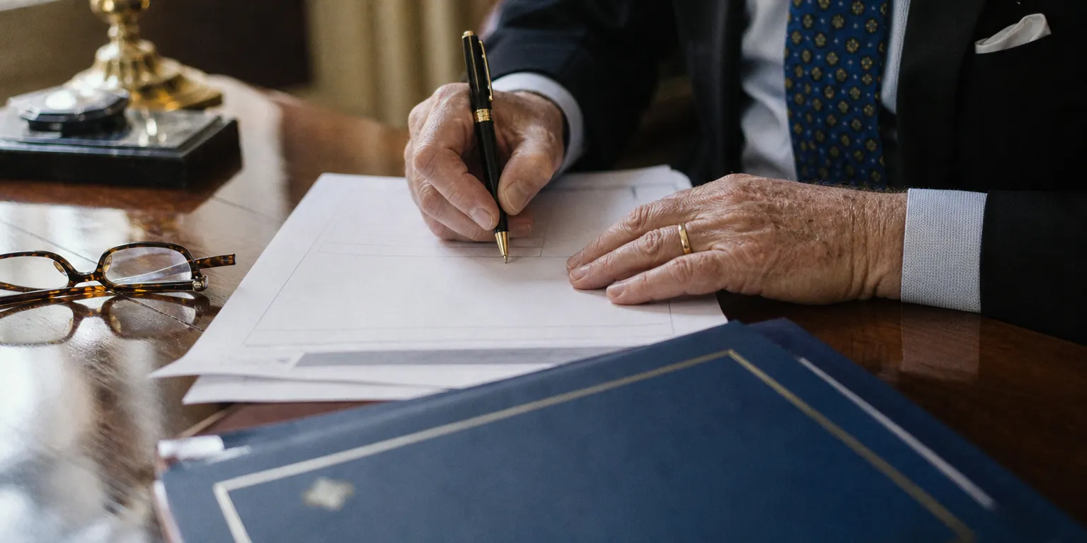 Signature d'une donation de titres chez le notaire, enjeu fiscal de la transmission après apport-cession