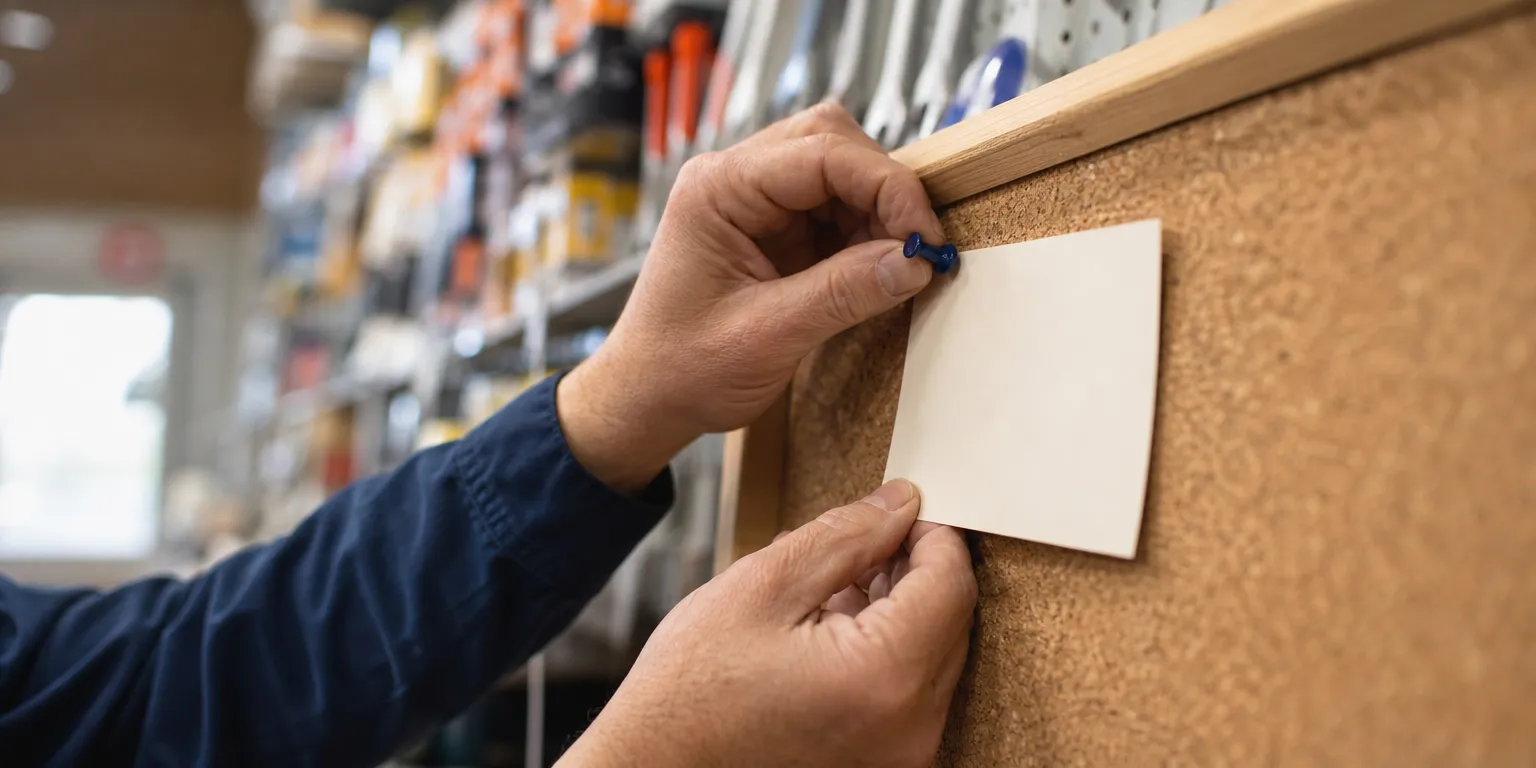Annonce de recrutement affichée dans un commerce, exemple d'offre conforme à la transparence salariale