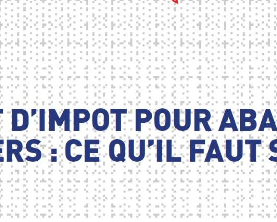 crédit d'impôt