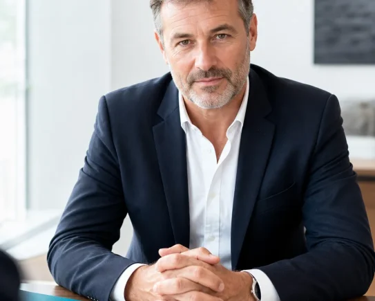 Dirigeant de PME négociant une garantie d'actif et de passif GAP lors d'une cession d'entreprise